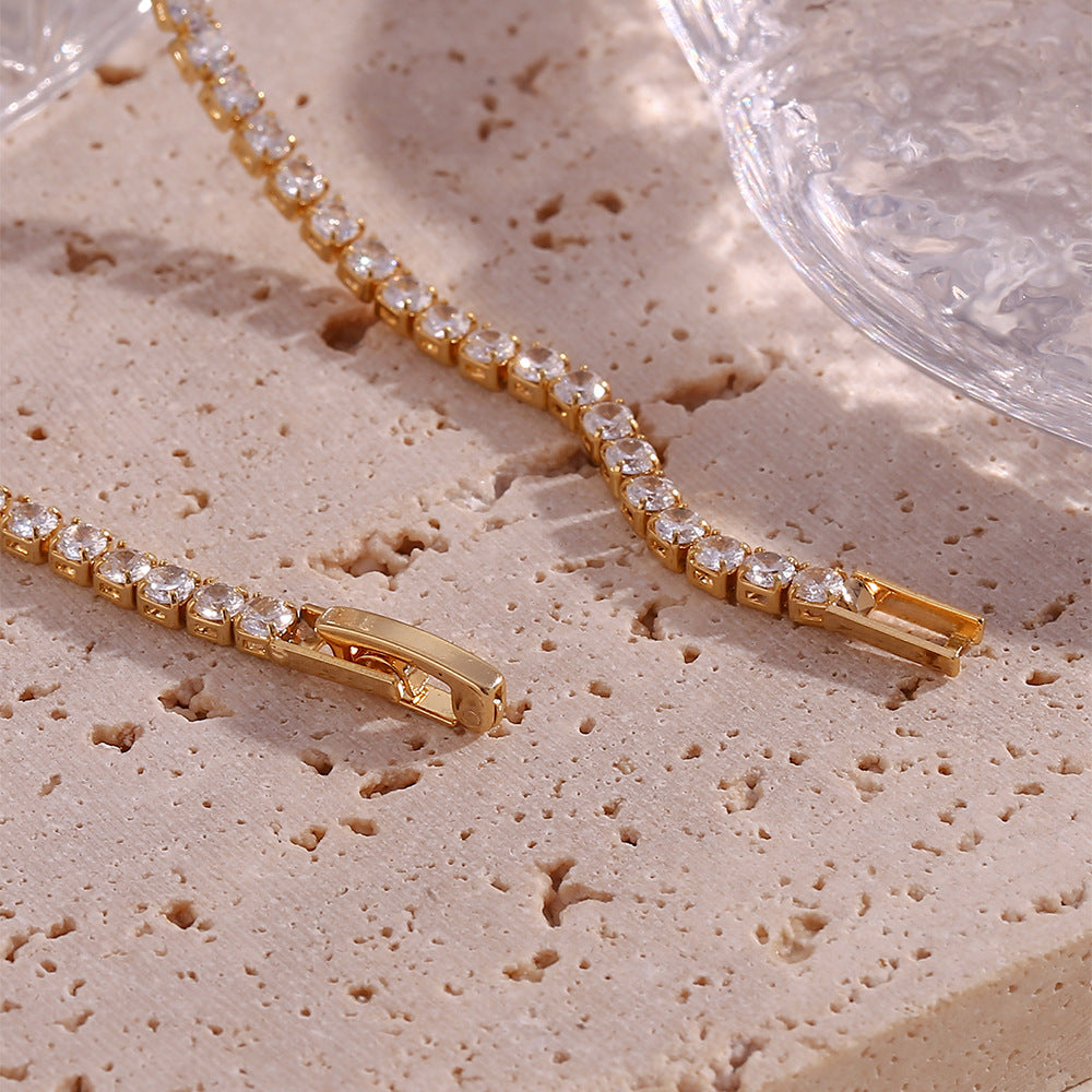 Vela diamanten tennisketting