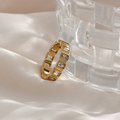 Calista Tijdloze Diamant / Gouden Ring