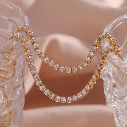 Vela diamanten tennisketting