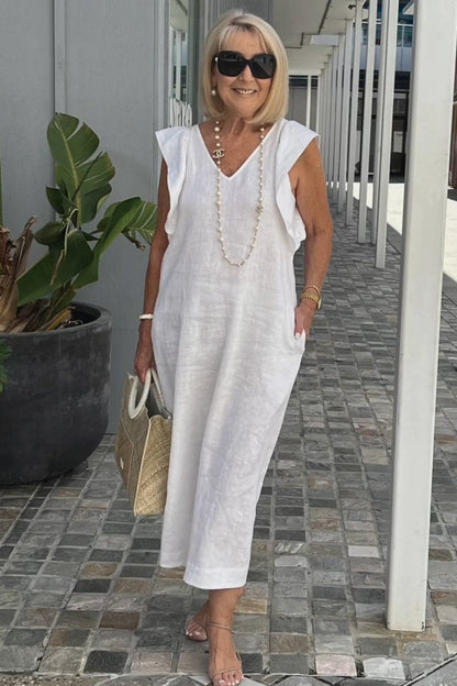 Hallie | Stylish Sleeveless Dress for Summer