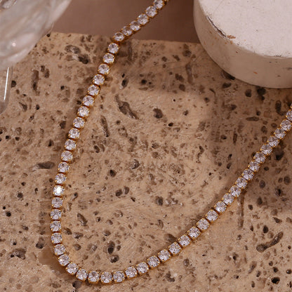 Vela diamanten tennisketting