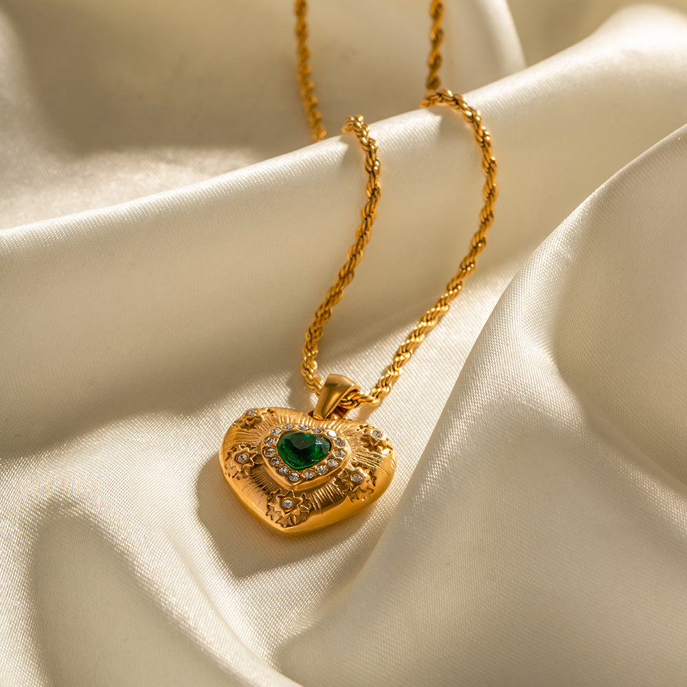 Roselle Gouden Hart Ketting
