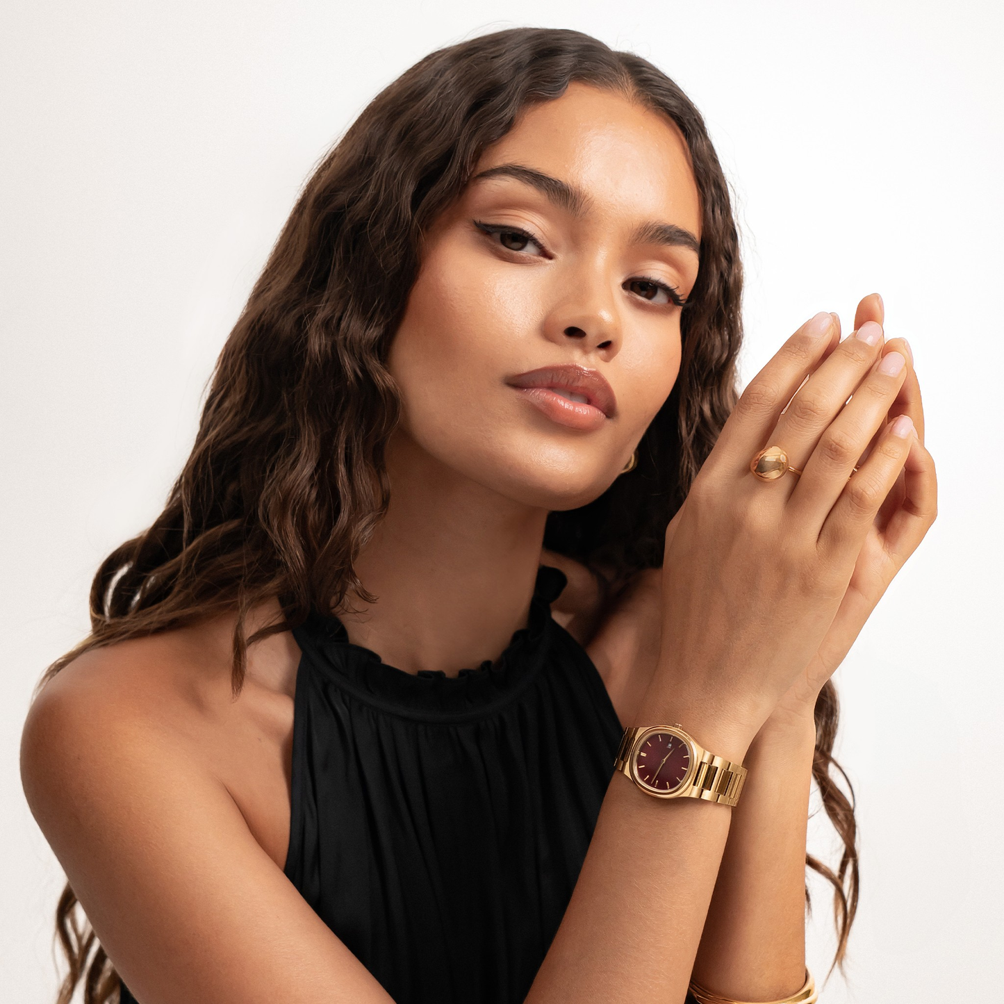 Anabele Watch Silver Wave