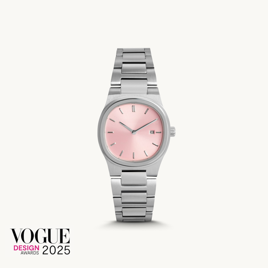 Anabele Watch Zilver Pink