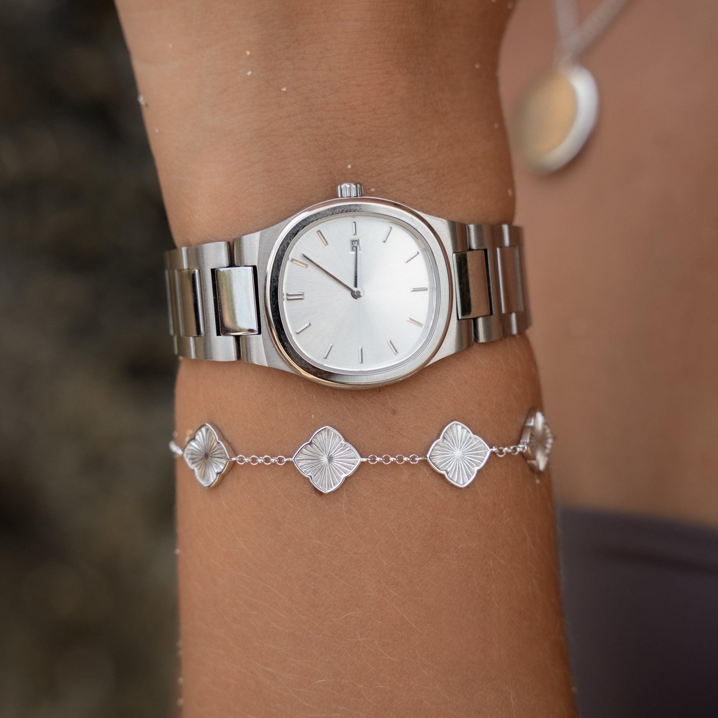 Anabele Watch Goud Wave