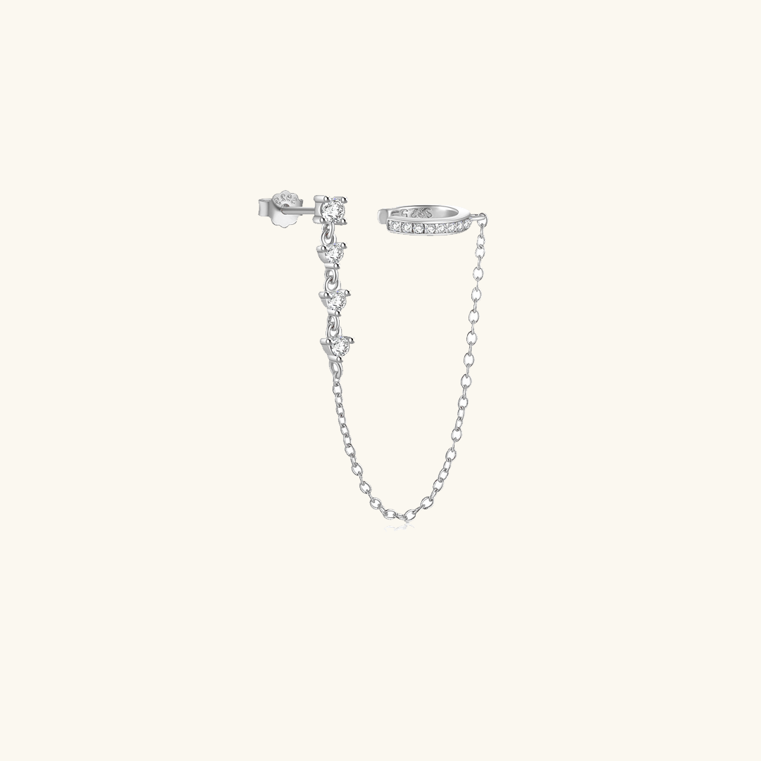 Jani Chain Cuff Oorbel