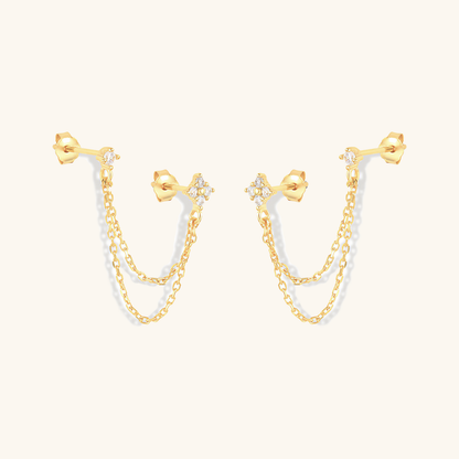 Ziri diamanten ketting stud