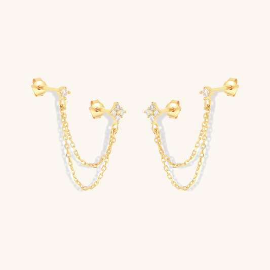 Ziri diamanten ketting stud