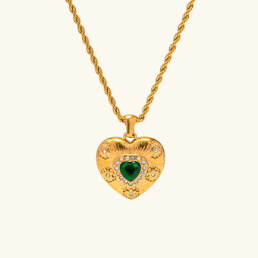 Roselle Gouden Hart Ketting