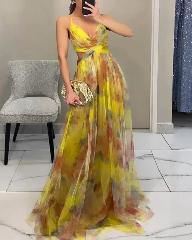 Madeline | Floral Maxi Dress for Effortless Elegance