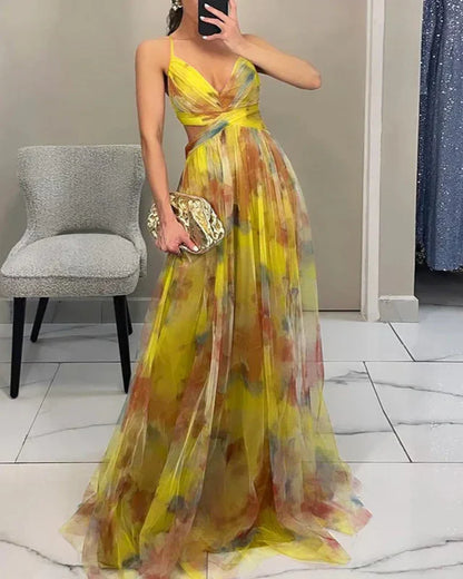 Madeline | Floral Maxi Dress for Effortless Elegance