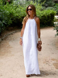 Melinda | Elegant Halter Dress for Summer Events