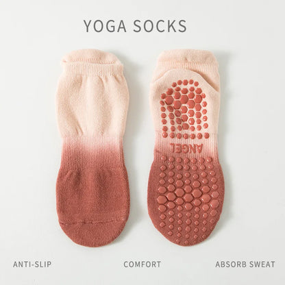 Women’s Pilates Yoga Socks Non-Slip Cotton