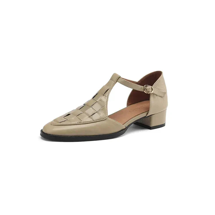 Celeste | Vintage Strap Heels