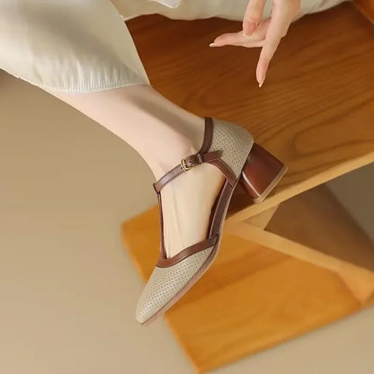 Genira | Mid-Heel Classic Shoes