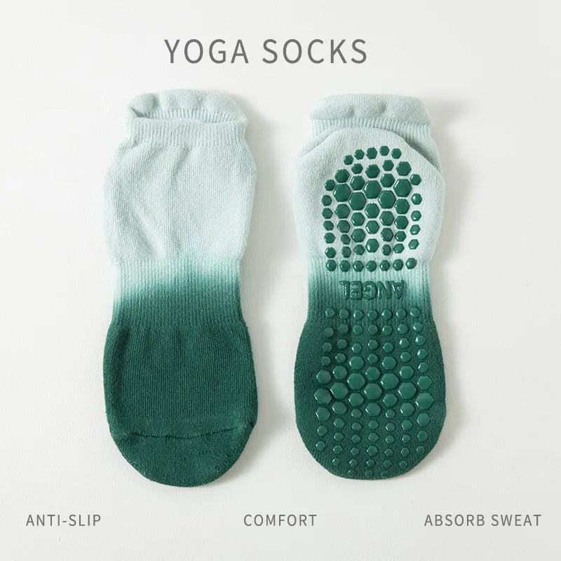 Women’s Pilates Yoga Socks Non-Slip Cotton