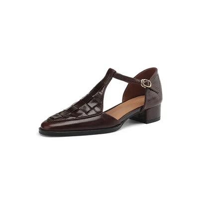 Celeste | Vintage Strap Heels