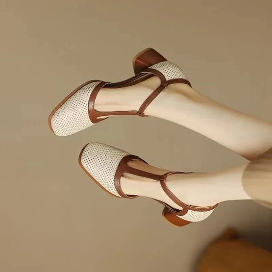 Genira | Mid-Heel Classic Shoes