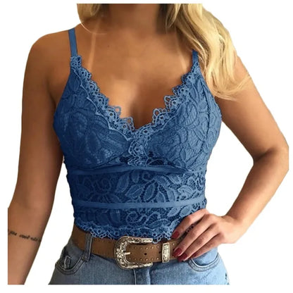 Annika - Sleeveless Lace Summer Tank Top for Women