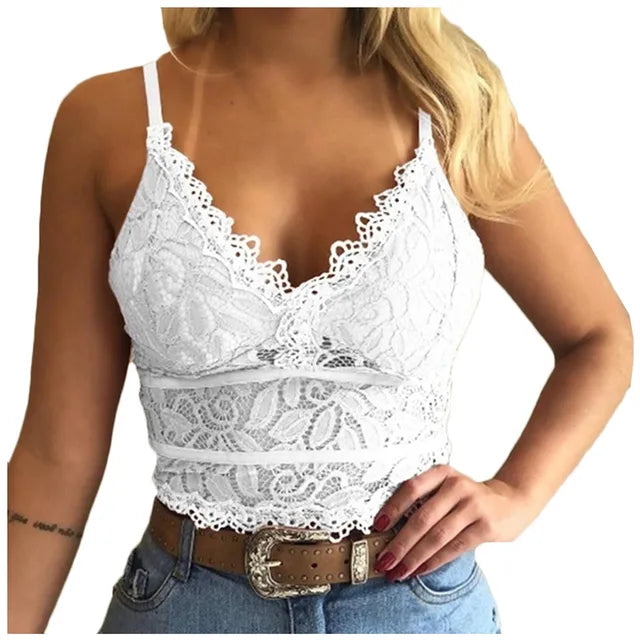 Annika - Sleeveless Lace Summer Tank Top for Women