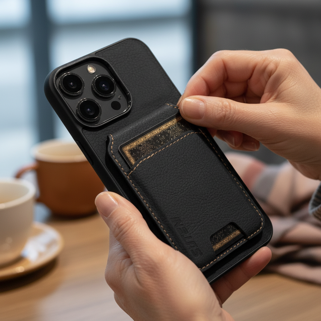 Adrian Leather-Look Phone Case