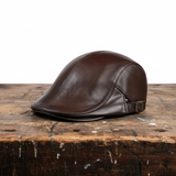 Theo Leather Cap