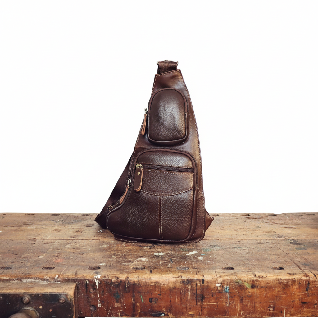 Beckett Leather Chest Bag