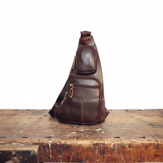Beckett Leather Chest Bag