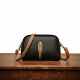 Mila Leather Shoulder Bag