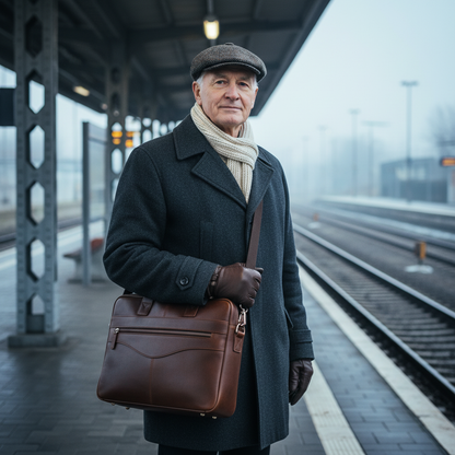 Anthony Leather Briefcase