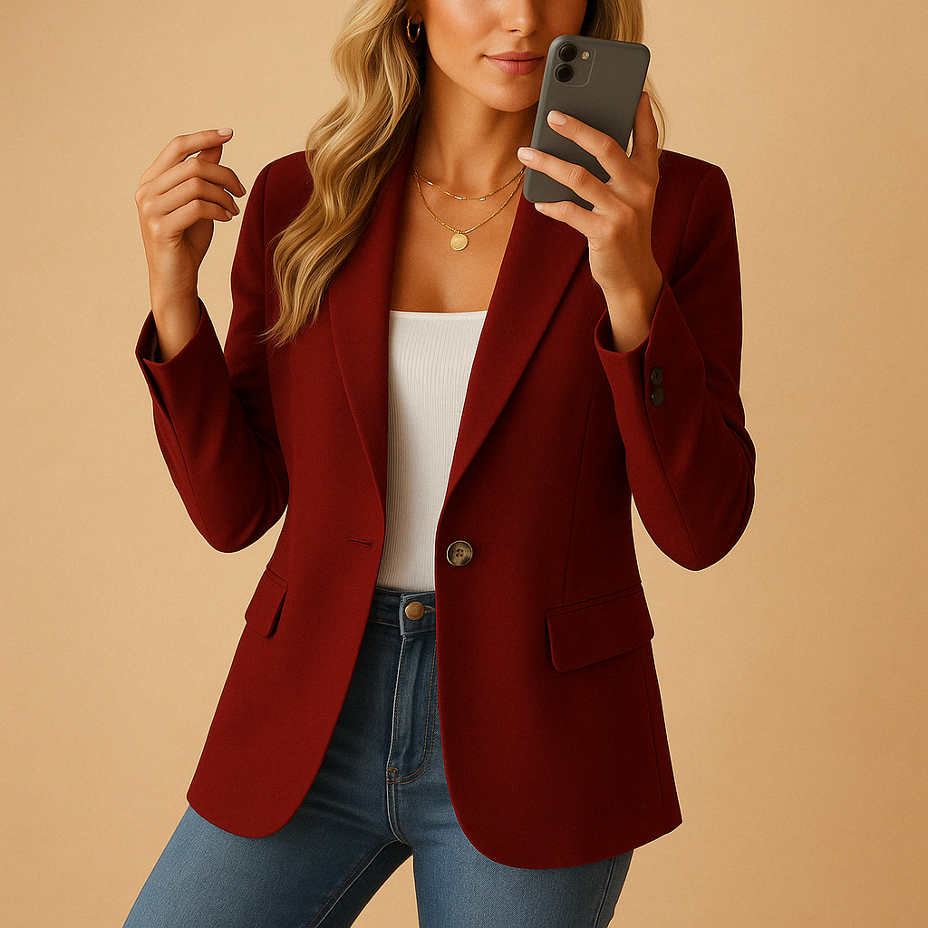 Lottie - Classic Women's Fitted Blazer