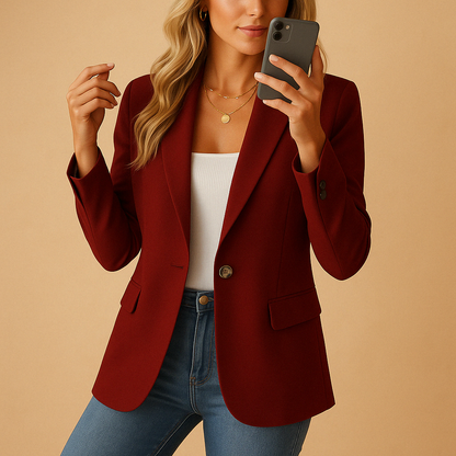Lottie - Classic Women's Fitted Blazer