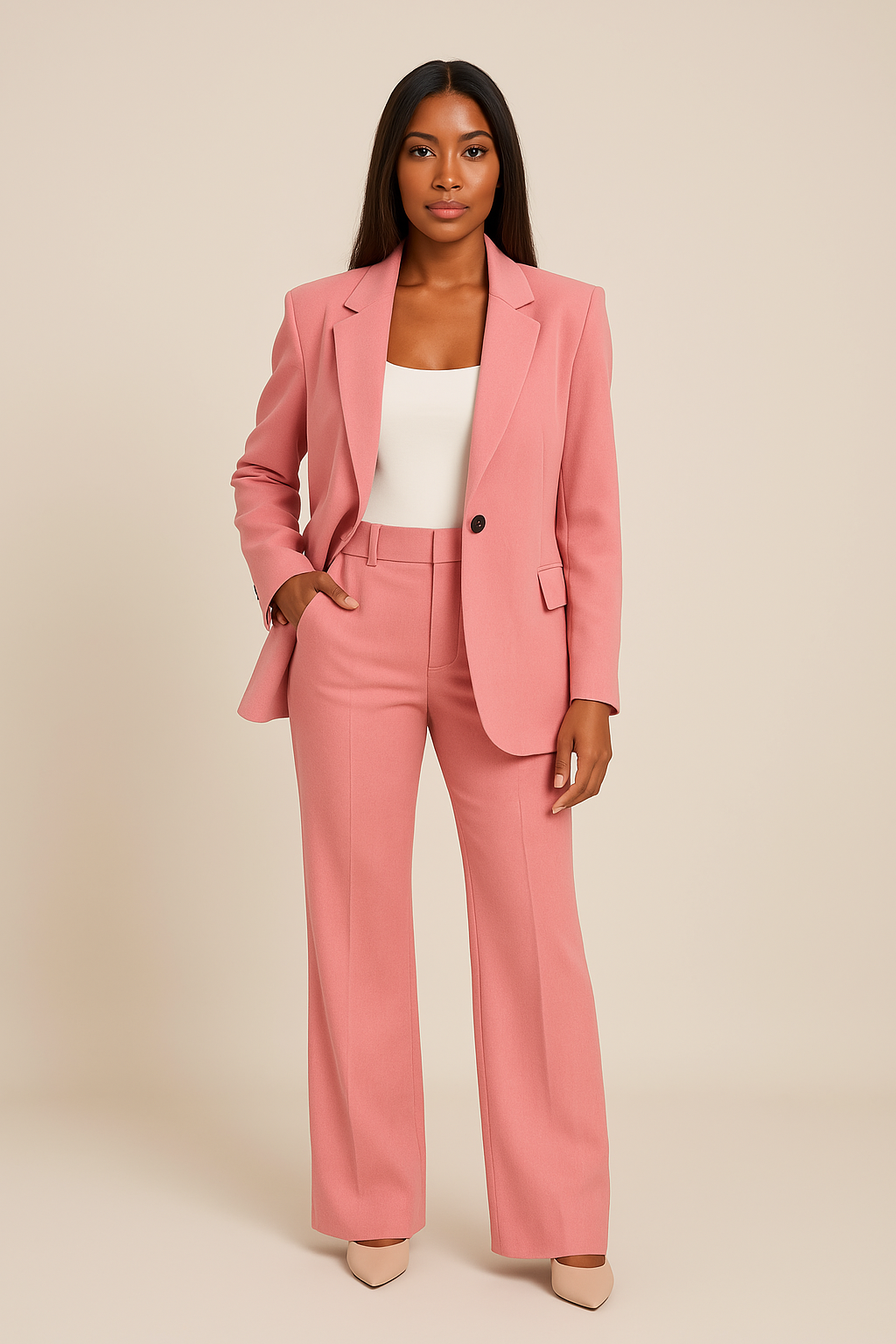 Layla - Women's Business Pantsuit Set