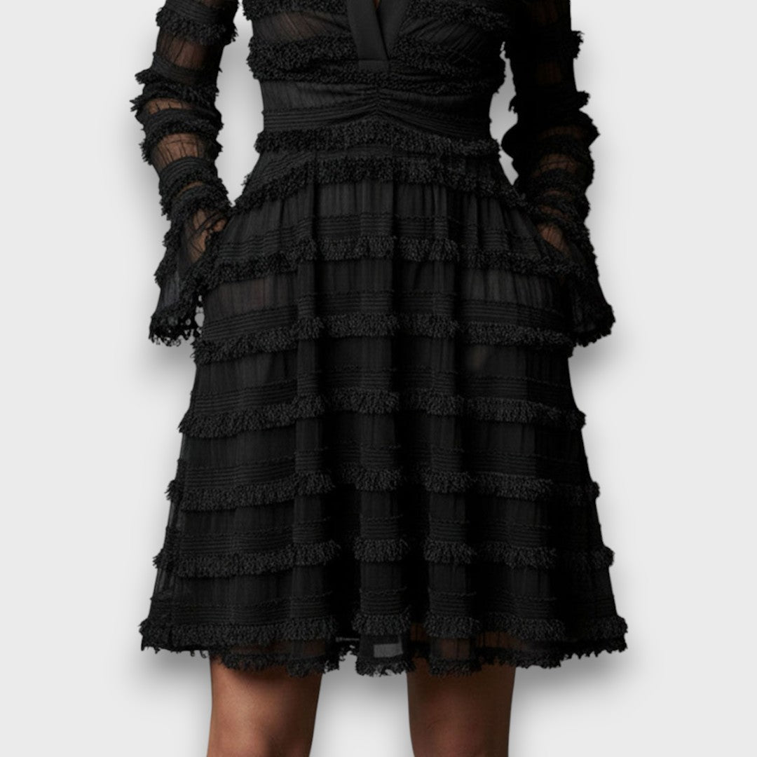 Emily - Refined Sheer Midi Dress