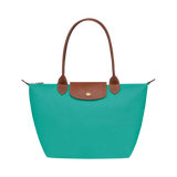 Longchamp - Large Le Pliage Tote, Turquoise