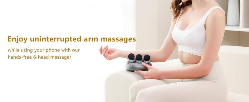 6 Heads Muscle Massager Gun