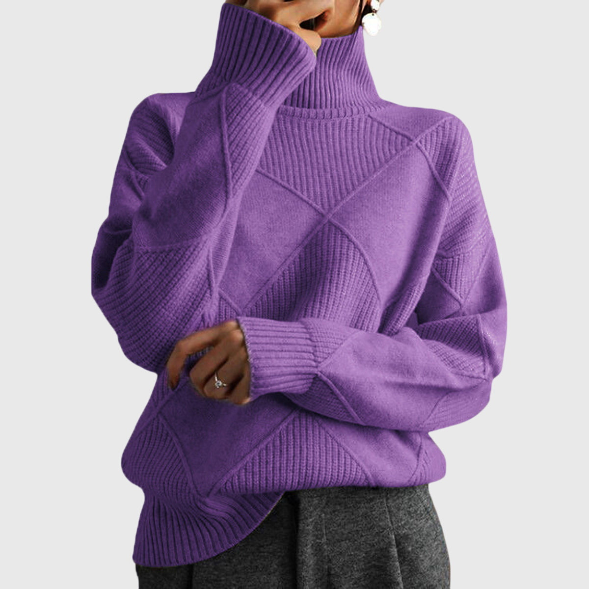 Angela - Turtleneck Sweater