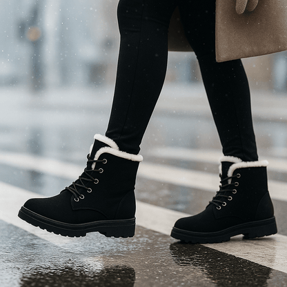 Grace Double Ankle Boots - Warm - Non-Slip - Winter