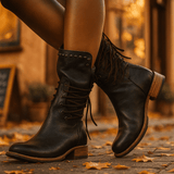 Block Heel Ankle Boots - Women's - Stylish - Comfortable - Elegant
