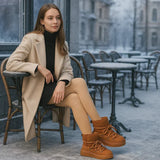 Winter Ankle Boots - Lace-Up - Comfort - Safety - Non-Slip