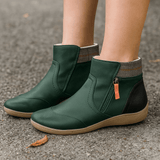 Women's Orthopedic Ankle Boots - Waterproof Leather - Anatomical Support