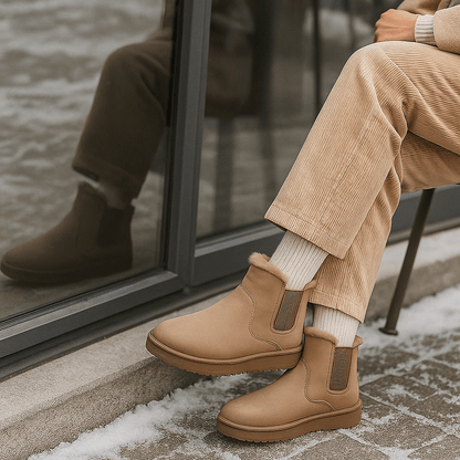 Dorevelle - Women's Platform Ankle Boots - Comfort and Style