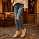 Ergonomic Women's Ankle Boots - Anatomical Insoles - Stylish - Comfort - Support