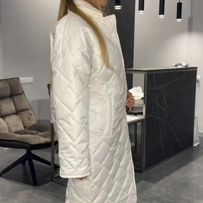 Amelia - Elegant Quilted Winter Coat