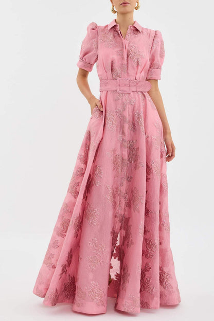 Ruby - Floral Puff Sleeve Dress