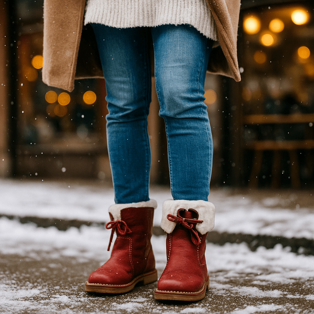 Women's Short Snow Boots - Warm - Stylish - Winter