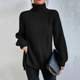 Daisy - Elegant Turtleneck Knit Sweater