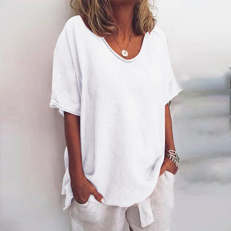Denise | Stylish Loose Blouse with Tummy Coverage