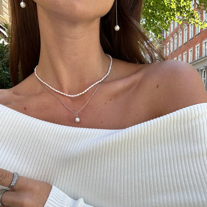 Classic Perle Halskæde 3mm