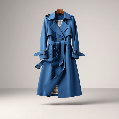 Trench Coat - Double-Breasted - Classic Style